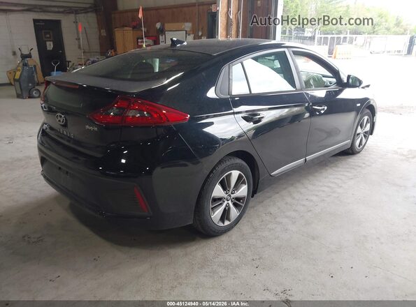 KMHC65LD9KU164541 2019 HYUNDAI IONIQ PLUG-IN HYBRID Black Задня права чверть