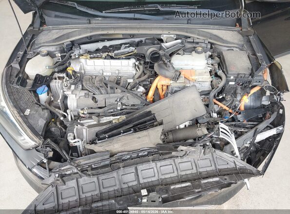 KMHC65LD9KU164541 2019 HYUNDAI IONIQ PLUG-IN HYBRID Black Вид ззаду