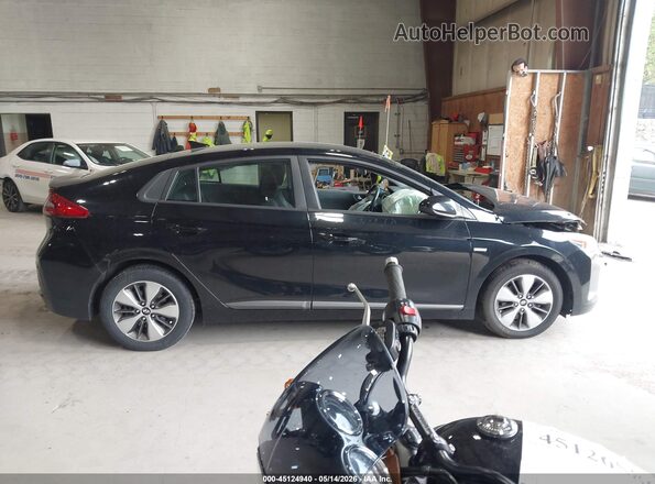 KMHC65LD9KU164541 2019 HYUNDAI IONIQ PLUG-IN HYBRID Black Вид задньої частини салону