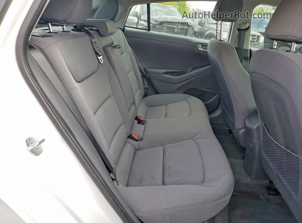 KMHC65LD9LU189201 2020 HYUNDAI IONIQ White Հետևի նստատեղերի տեսք