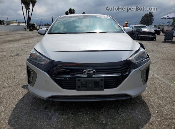 KMHC75LC0HU049503 2017 HYUNDAI IONIQ Серебряный 