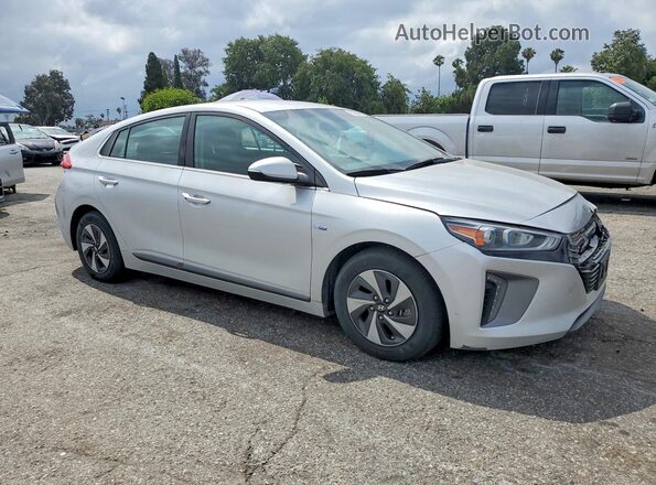 KMHC75LC0HU049503 2017 HYUNDAI IONIQ Серебряный 