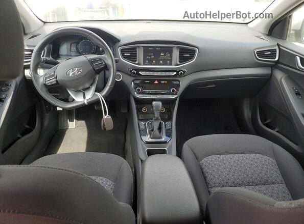 KMHC75LC0HU049503 2017 HYUNDAI IONIQ Серебряный 