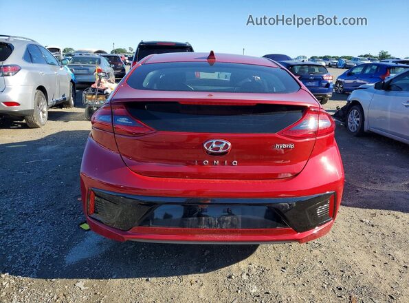 KMHC75LC1KU123261 2019 HYUNDAI IONIQ Red 