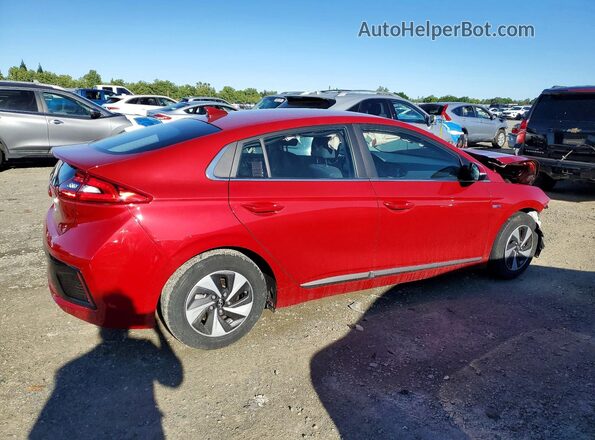 KMHC75LC1KU123261 2019 HYUNDAI IONIQ Red 