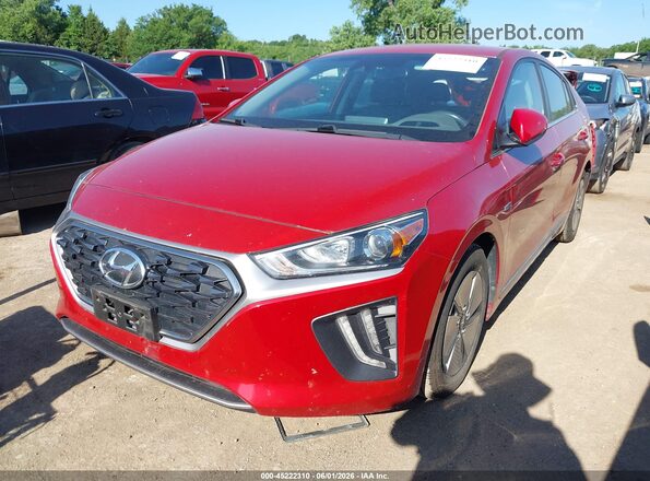 KMHC75LC1LU231851 2020 HYUNDAI IONIQ HYBRID Red Przód lewy
