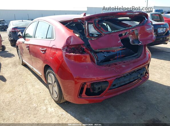 KMHC75LC1LU231851 2020 HYUNDAI IONIQ HYBRID Red Tył lewy