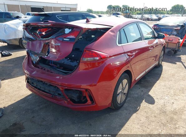 KMHC75LC1LU231851 2020 HYUNDAI IONIQ HYBRID Red Tył prawy