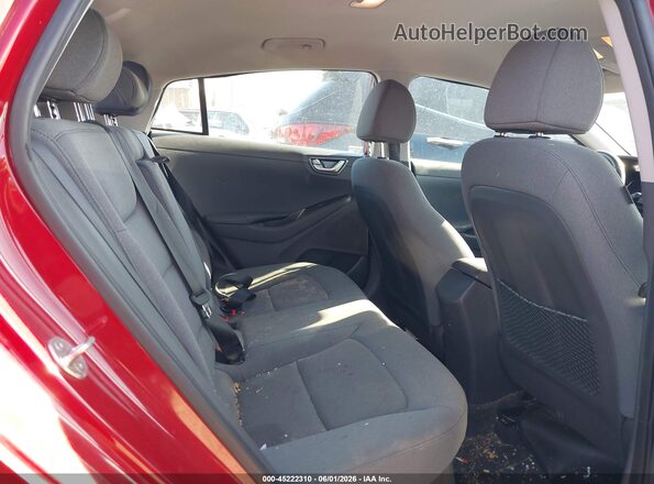 KMHC75LC1LU231851 2020 HYUNDAI IONIQ HYBRID Red Widok naklejki z numerem VIN