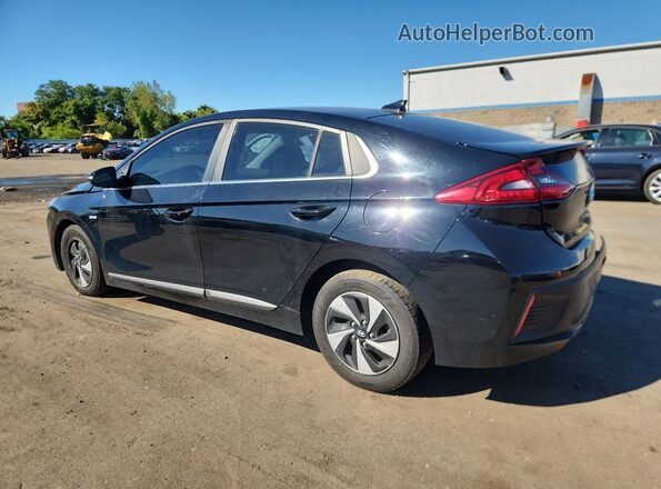 KMHC75LC2HU049194 2017 HYUNDAI IONIQ Black უკანა მარცხენა