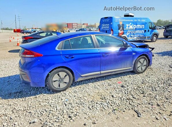 KMHC75LC2LU232605 2020 HYUNDAI IONIQ Синий Задняя правая четверть