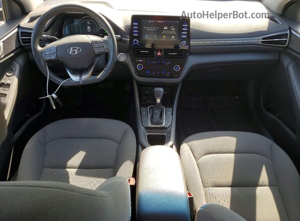 KMHC75LC2LU232605 2020 HYUNDAI IONIQ Синий Вид панели приборов