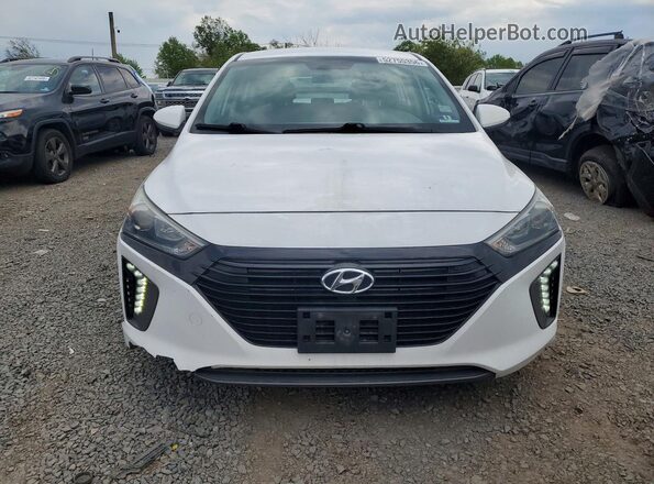KMHC75LC3HU035403 2017 HYUNDAI IONIQ White Vista frontal