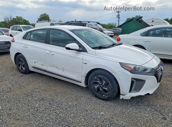 KMHC75LC3HU035403 2017 HYUNDAI IONIQ White Delantero derecho