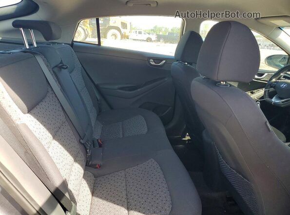 KMHC75LC3HU039838 2017 HYUNDAI IONIQ Gray 