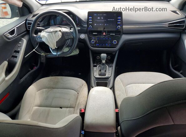 KMHC75LC3MU256056 2021 HYUNDAI IONIQ Black Առջևի վահանակի տեսք