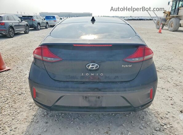 KMHC75LC3MU256056 2021 HYUNDAI IONIQ Black Հետևի տեսք