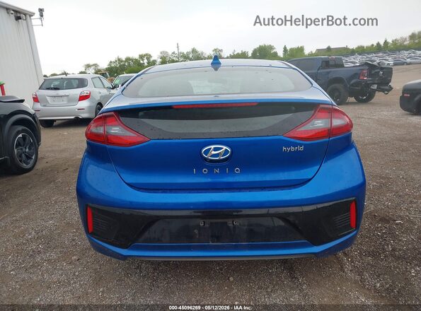 KMHC75LC4JU087905 2018 HYUNDAI IONIQ HYBRID Blue 