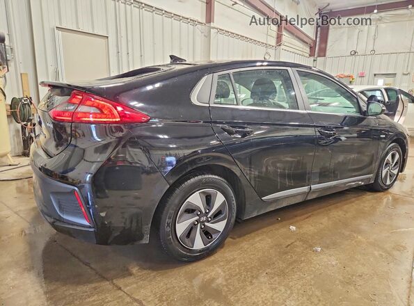 KMHC75LC5HU055412 2017 HYUNDAI IONIQ Black უკანა მარჯვენა