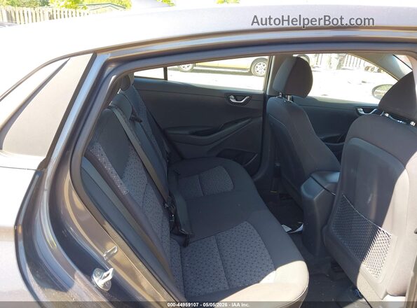 KMHC75LC6JU082463 2018 HYUNDAI IONIQ HYBRID Gray Widok naklejki z numerem VIN