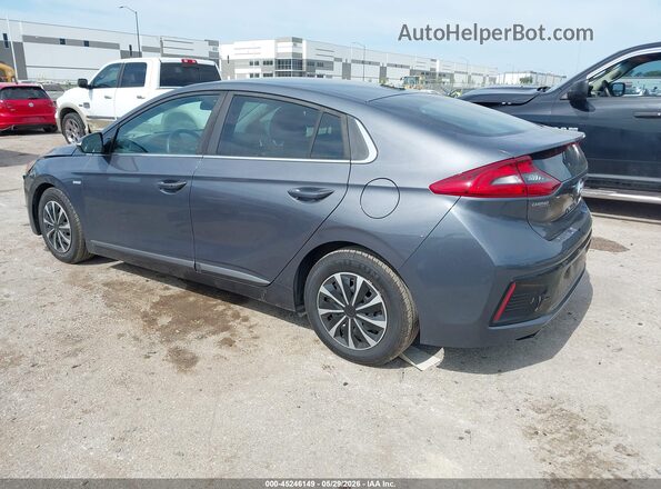 KMHC75LC7JU074968 2018 HYUNDAI IONIQ HYBRID Blue უკანა მარცხენა