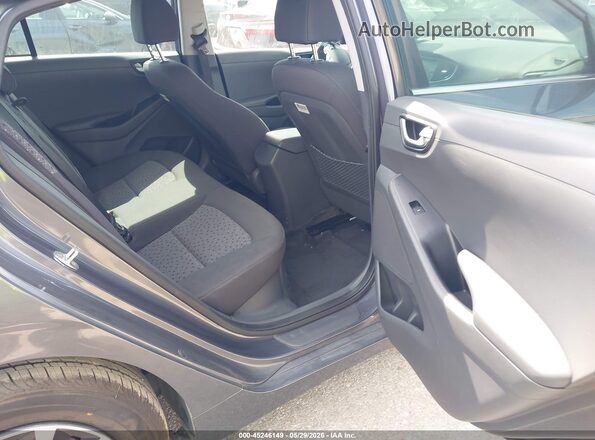KMHC75LC7JU074968 2018 HYUNDAI IONIQ HYBRID Blue VIN კოდის სტიკერის ხედი