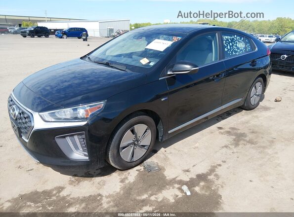 KMHC75LC7LU234351 2020 HYUNDAI IONIQ HYBRID Black Front left