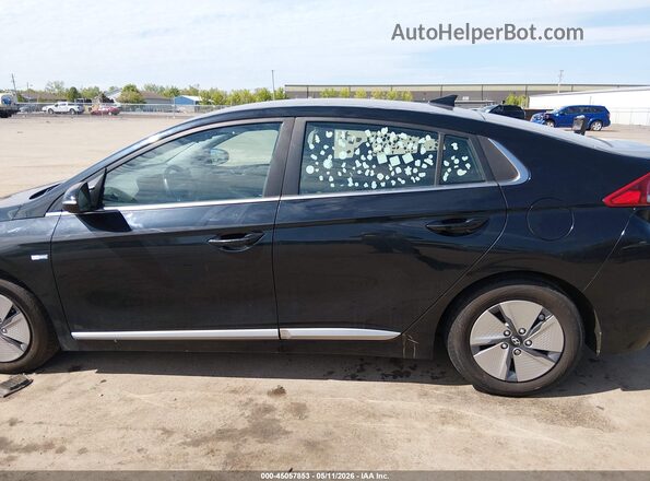 KMHC75LC7LU234351 2020 HYUNDAI IONIQ HYBRID Black 360 interior view