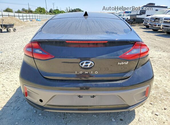 KMHC75LC8KU132166 2019 HYUNDAI IONIQ Black Widok z tyłu