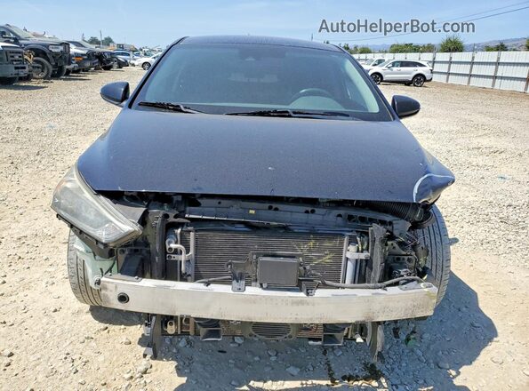 KMHC75LC8KU132166 2019 HYUNDAI IONIQ Black Widok z przodu
