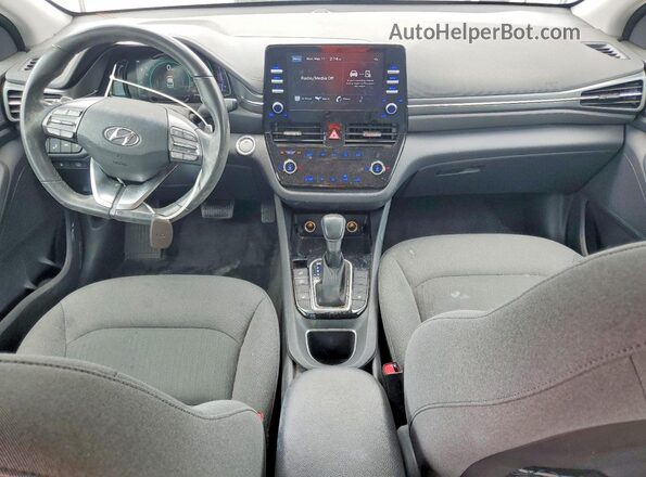 KMHC75LC8NU278927 2022 HYUNDAI IONIQ Silver წინა პანელის ხედი