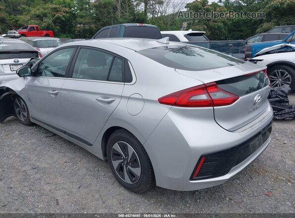 KMHC75LC9JU073949 2018 HYUNDAI IONIQ HYBRID Silver Задня ліва чверть