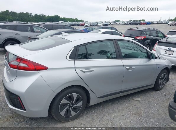 KMHC75LC9JU073949 2018 HYUNDAI IONIQ HYBRID Silver Вид задньої частини салону