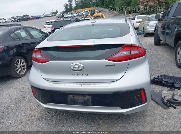 KMHC75LC9JU073949 2018 HYUNDAI IONIQ HYBRID Silver 
