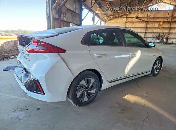 KMHC75LC9KU139532 2019 HYUNDAI IONIQ White 