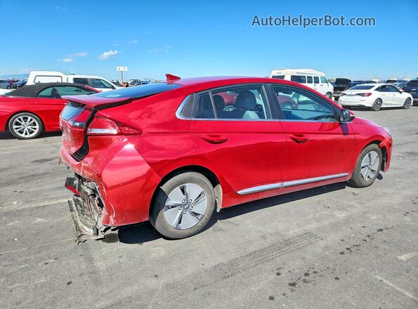 KMHC75LC9MU250987 2021 HYUNDAI IONIQ Бордовый Задняя правая четверть