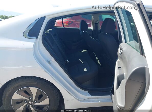 KMHC75LCXJU071711 2018 HYUNDAI IONIQ HYBRID White VIN կոդի պիտակի տեսք