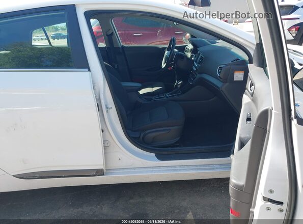 KMHC75LCXJU071711 2018 HYUNDAI IONIQ HYBRID White Սալոնի դիմացի տեսք