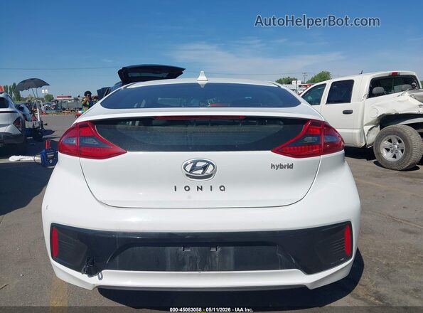 KMHC75LCXJU071711 2018 HYUNDAI IONIQ HYBRID White 