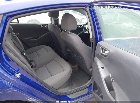 KMHC75LCXLU189664 2020 HYUNDAI IONIQ HYBRID Blue VIN კოდის სტიკერის ხედი