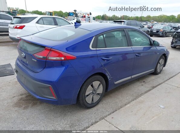 KMHC75LCXLU189664 2020 HYUNDAI IONIQ HYBRID Blue უკანა მარჯვენა