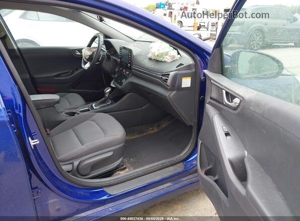 KMHC75LCXLU189664 2020 HYUNDAI IONIQ HYBRID Blue წინა სალონის ხედი