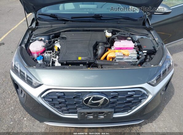 KMHC75LD0MU249655 2021 HYUNDAI IONIQ PLUG-IN HYBRID Gray 
