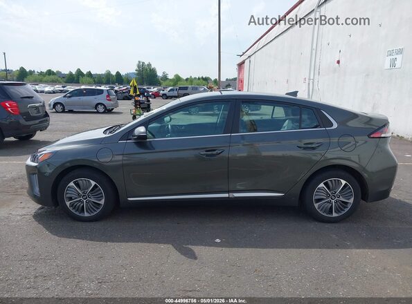KMHC75LD0MU249655 2021 HYUNDAI IONIQ PLUG-IN HYBRID Gray 