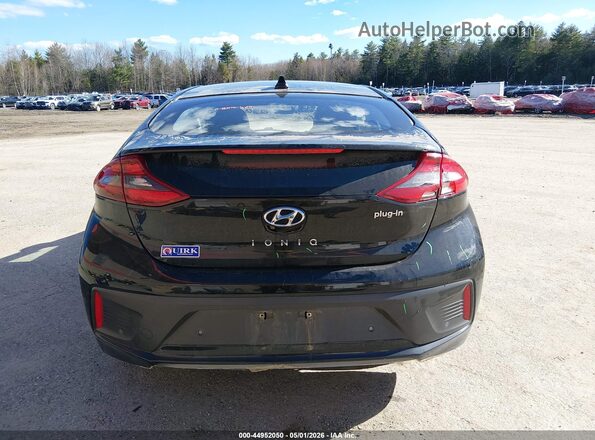 KMHC75LD1KU168497 2019 HYUNDAI IONIQ PLUG-IN HYBRID Black 