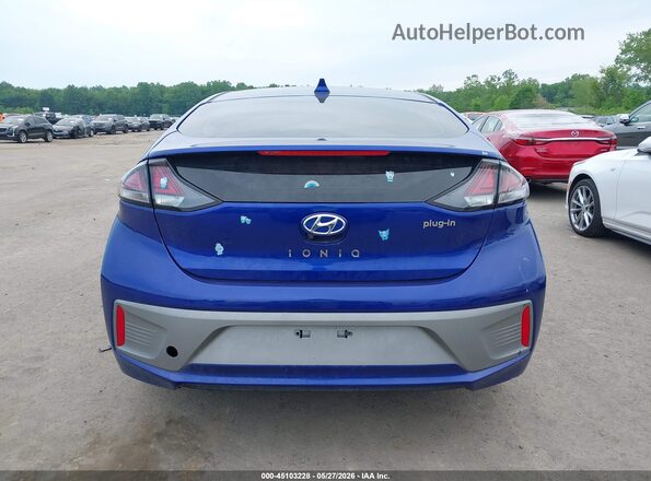 KMHC75LD3MU255904 2021 HYUNDAI IONIQ PLUG-IN HYBRID Blue 