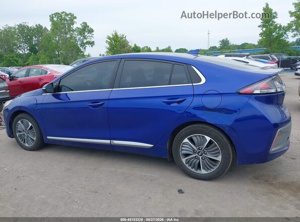 KMHC75LD3MU255904 2021 HYUNDAI IONIQ PLUG-IN HYBRID Blue Vista interior de 360 grados