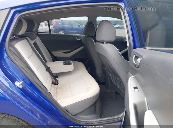 KMHC75LD3MU255904 2021 HYUNDAI IONIQ PLUG-IN HYBRID Blue Vista de la etiqueta del VIN