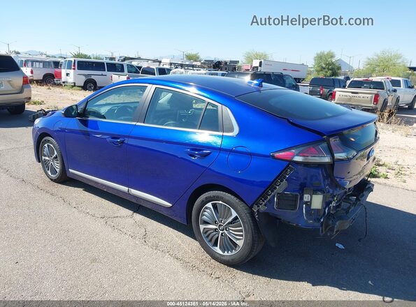 KMHC75LD4NU281641 2022 HYUNDAI IONIQ PLUG-IN HYBRID Purple Trasero izquierdo