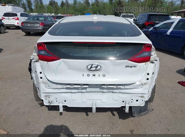 KMHC75LD8KU174748 2019 HYUNDAI IONIQ PLUG-IN HYBRID White 